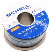 100m 4mm² Solarkabel rot H1Z2Z2-K verzinntes Kupferkabel Photovoltaikkabel für PV-Anlagen Mit 0% MwSt für Berechtigte