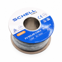 100m 6mm² Solarkabel schwarz H1Z2Z2-K verzinntes...