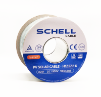 100m 6mm² Solarkabel schwarz H1Z2Z2-K verzinntes Kupferkabel Photovoltaikkabel für PV-Anlagen Mit 19% MwSt