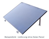 Solarpanel Halterung, Dach Aufständerung, Balkon- Wandhalter Befestigung Montage 74 - 130cm variabel