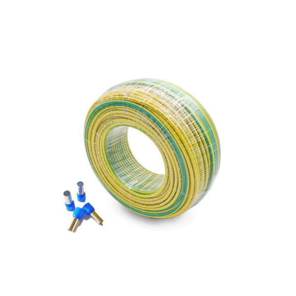 Erdungskabel Grün/Gelb H07V-R 1 x 16mm² Kupferkabel für PV-Anlagen