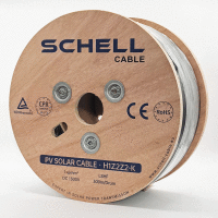 300m Solarkabel 6mm² Schwarz H1Z2Z2-K verzinntes Kupferkabel Photovoltaikkabel für PV-Anlagen Mit 0% MwSt für Berechtigte