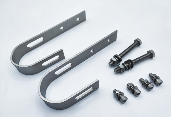 Solar Montage Haken für runde Geländer Photovoltaik PV Unterkonstruktion