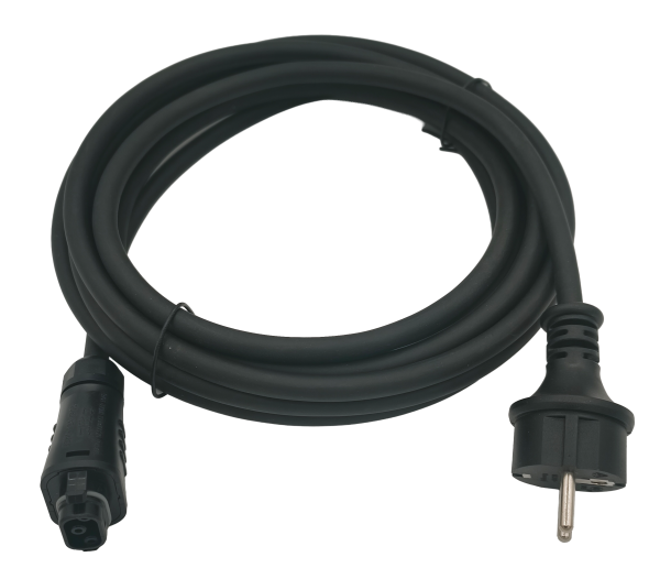 Sonderposten 5 Meter Hoymiles BC05 auf Schuko Stecker Anschlussleitung  0% MwSt