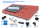 Ziegeldach Montage-Set schwarz mit 240cm Aluprofilen für 3 Solar PV-Module