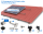 Ziegeldach Montage-Set silber mit 240cm Aluprofilen für 4 Solar PV-Module