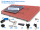 Ziegeldach Montage-Set schwarz mit 240cm Aluprofilen für 4 Solar PV-Module