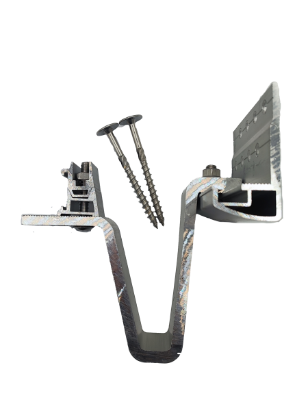 S2 Dachhaken aus massivem Aluminium - Clicksystem