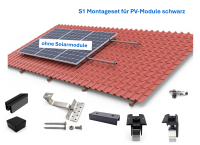 Ziegeldach Montage-Set für Solar Photovoltaik Module...