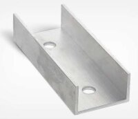 S1 Verbinder für Solar Alu-Profil 40x40mm mit Schrauben (Unterkonstruktion)